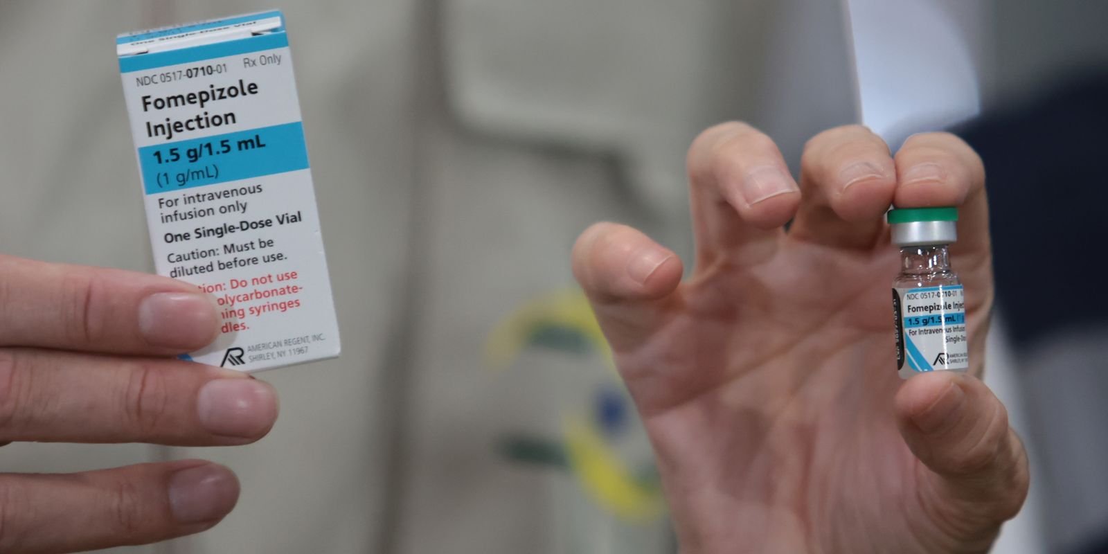 brasil-recebe-2,5-mil-unidades-de-fomepizol,-antidoto-contra-metanol