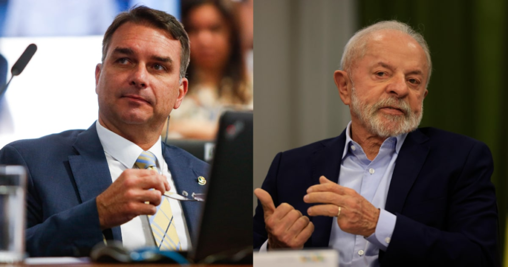 em-pre-campanha,-flavio-bolsonaro-adota-tom-leve-e-mira-‘cansaco’-do-eleitor-com-lula