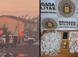 fuga,-perseguicao-e-apreensao:-motorista-joga-sacola-com-drogas-pela-janela;-mais-de-mil-porcoes-apreendidas-no-litoral-gaucho